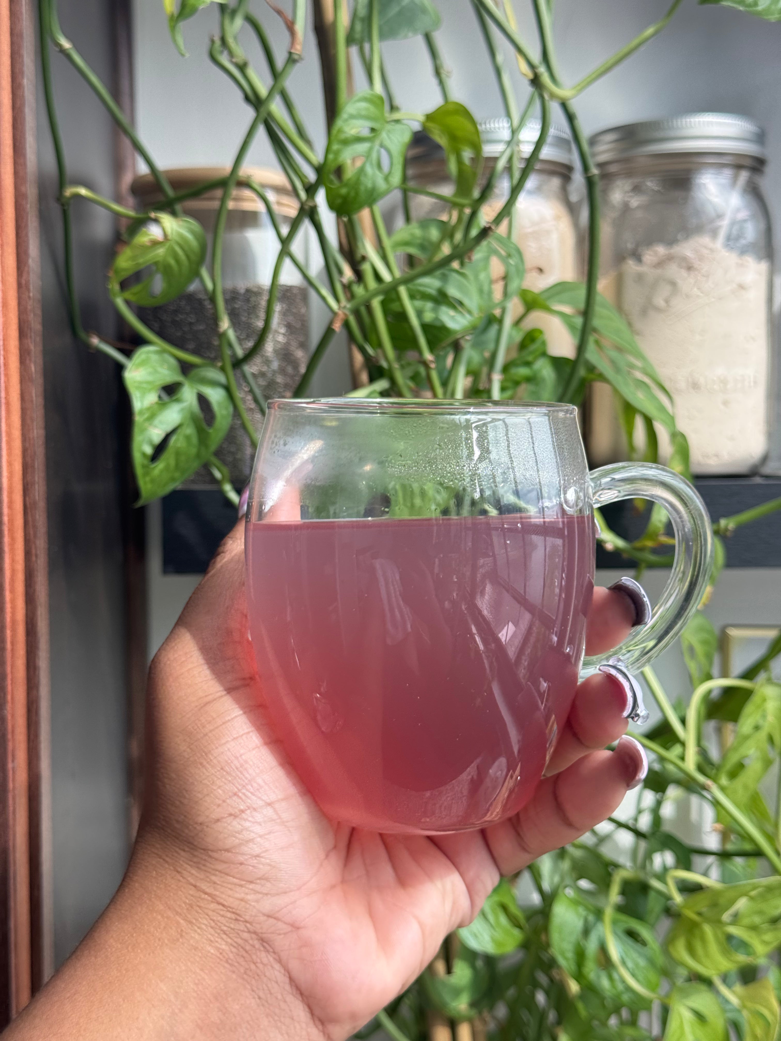 Soothing Honey Lemon Lavender Tea (with Butterfly Pea Magic)